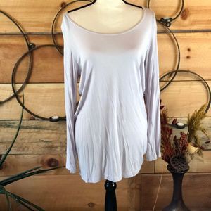 Bryn Walker Lavender Soft Long Sleeve Top